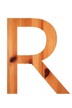 木字母R