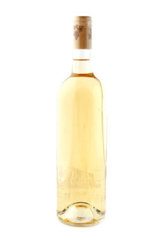 白色白葡萄酒瓶
