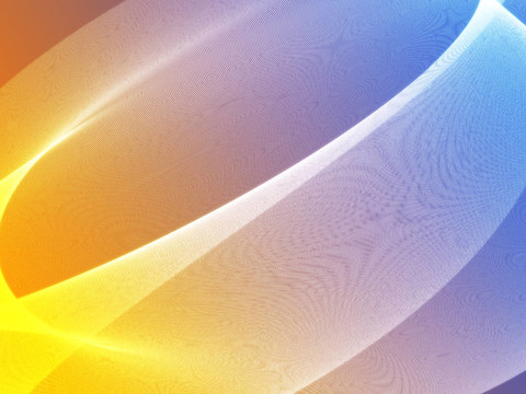 波浪狀的發(fā)光的顏色