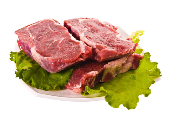 新鮮的肉