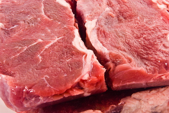 新鮮的肉