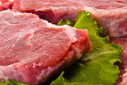 新鮮的肉