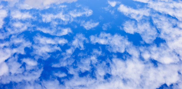 藍色的天空
