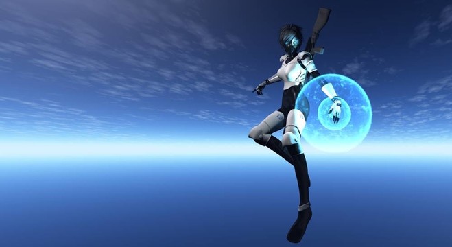 未來(lái)戰(zhàn)士狙擊機(jī)器人