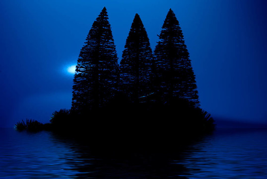 月光島
