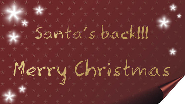Santa回來！-圣誕快樂