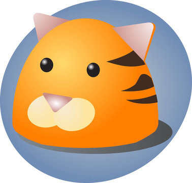 卡通老虎