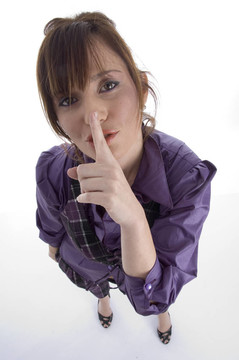 女人教導(dǎo)你保持沉默