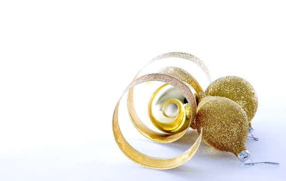 黃金圣誕裝飾品