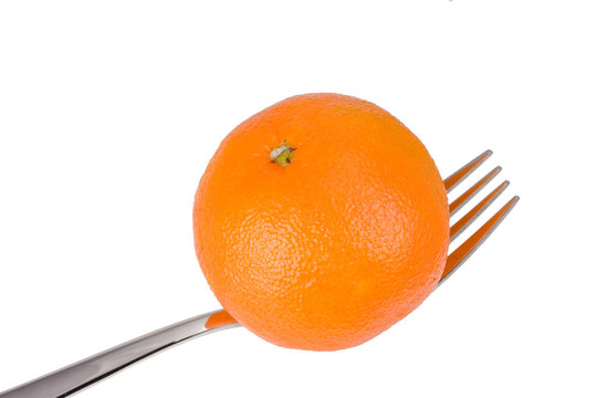 Tangerine夜店上的叉