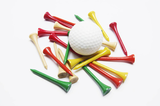 Golf Ball和高爾夫球座