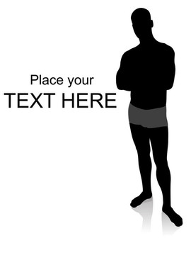 英俊的男性冒充