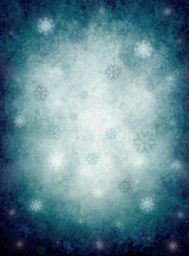 背景的雪花