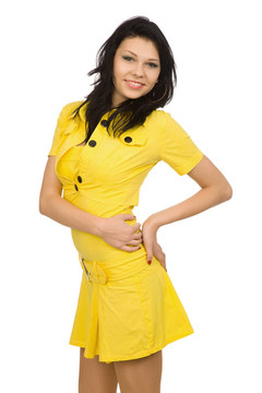黑發(fā)女人
