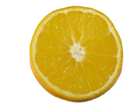 橙色