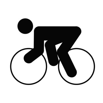 騎自行車的人