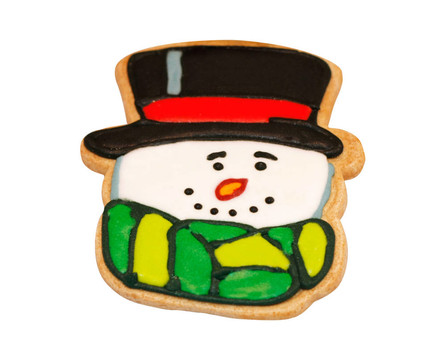 雪人的餅干