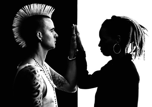 男人和女人的發(fā)髻M(fèi)ohawk