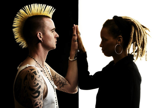 男人和女人的發(fā)髻M(fèi)ohawk