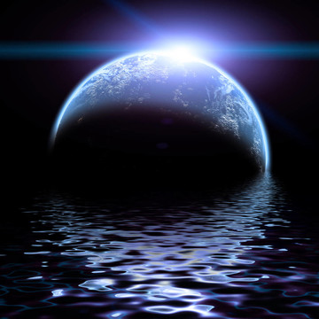 太陽升起