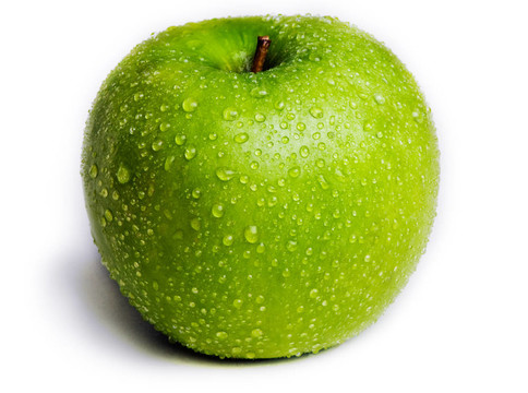孤立Green Apple