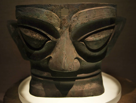 中國(guó)古代的青銅面具