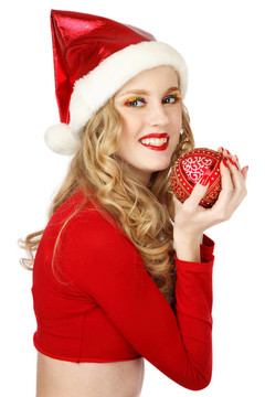 美麗的Santa的助手