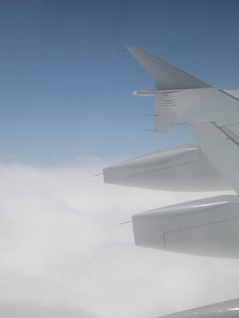 從飛機上的天空