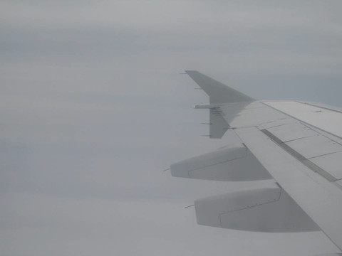 從飛機上的天空