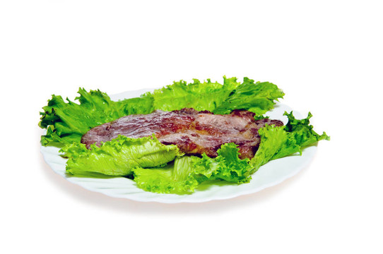 烤美味的肉牛排