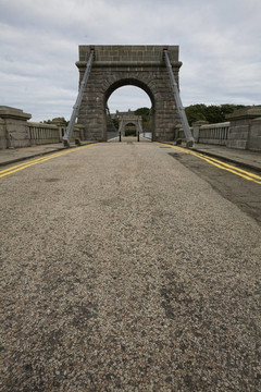 臨近阿伯丁惠靈頓懸索橋；英國