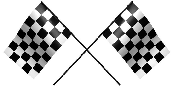 chekered賽車(chē)旗幟