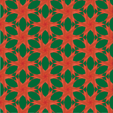 圣誕節(jié)Flowers Pattern