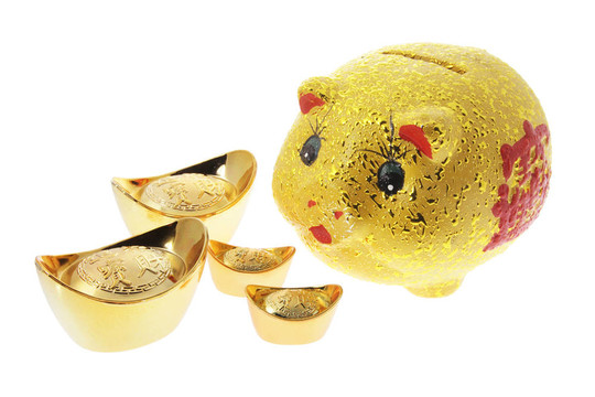 黃金儲(chǔ)蓄罐和錠