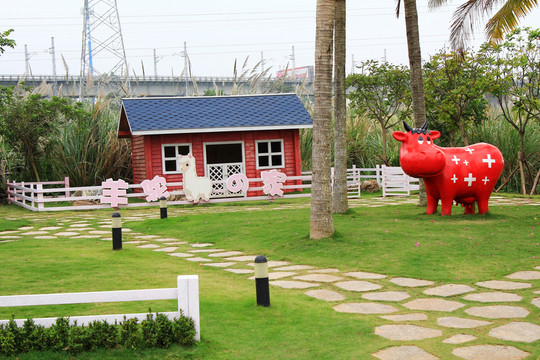 公園 雕像