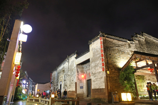 黎陽老街夜景