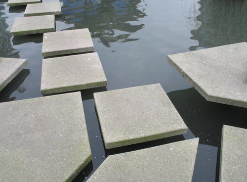公園里的噴泉