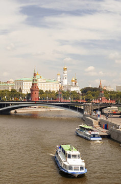 莫斯科河與Kremlin