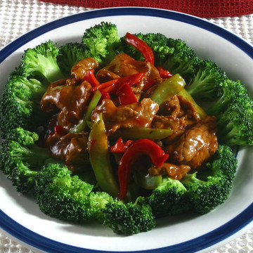 牛肉和西蘭花