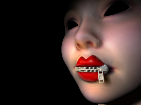 帶有拉鏈2的嘴