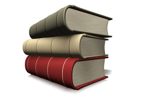 堆書