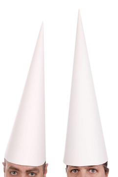 在男人和女人的高帽