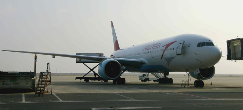 抵港客機(jī)