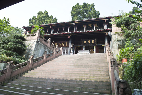 峨眉山 報國寺藏經(jīng)樓