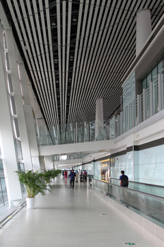 天津機(jī)場T2航站樓內(nèi)景