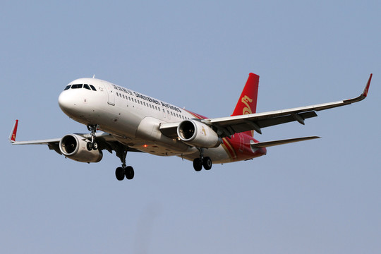 深圳航空航班降落 飛機
