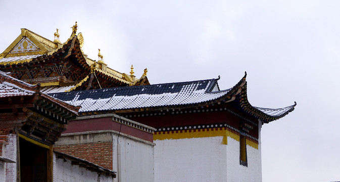 雪后的朗木寺