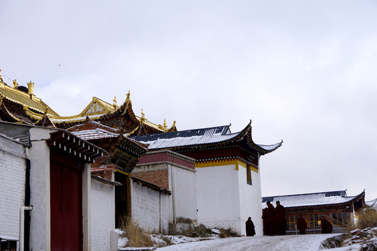 雪后的朗木寺