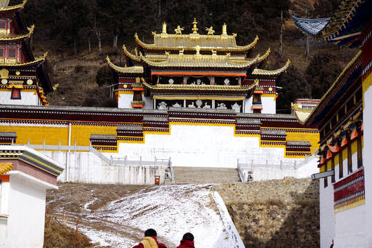 雪后的朗木寺