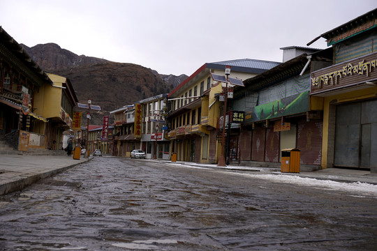 雪后朗木寺鎮(zhèn)
